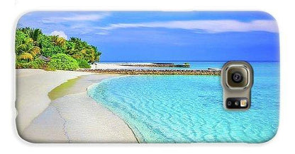 Blue Sky Beach - Phone Case