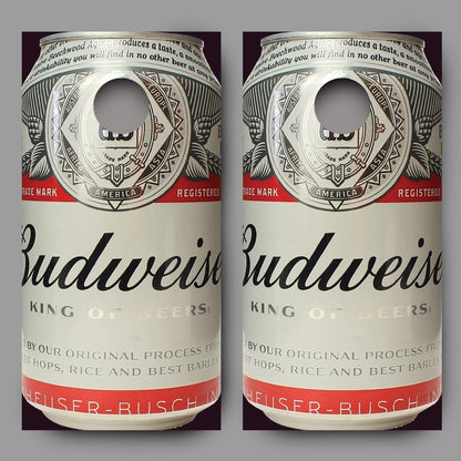 Budweiser Can Cornhole Decal Wraps