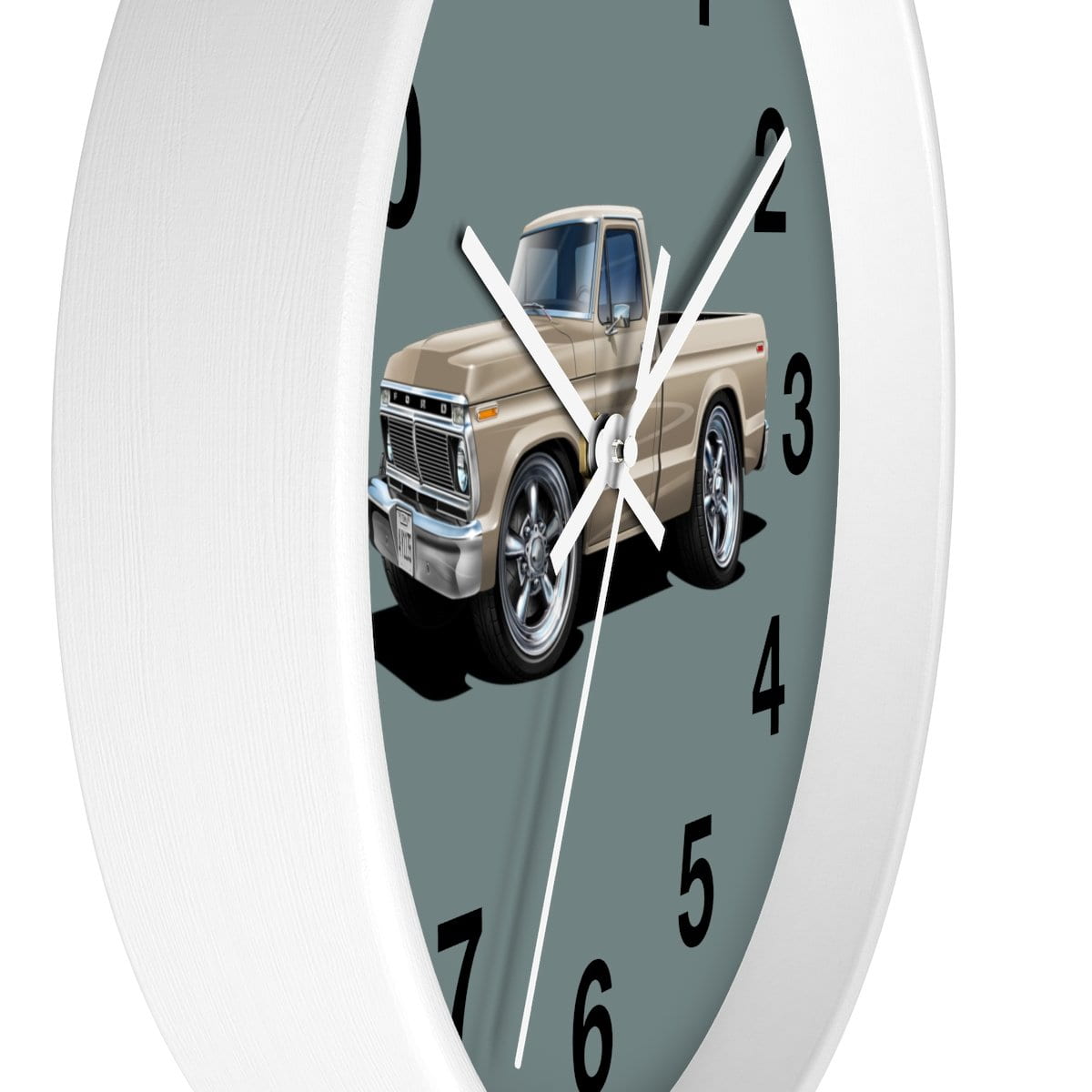 1974 F100 Pickup Truck Car Art Wall clock