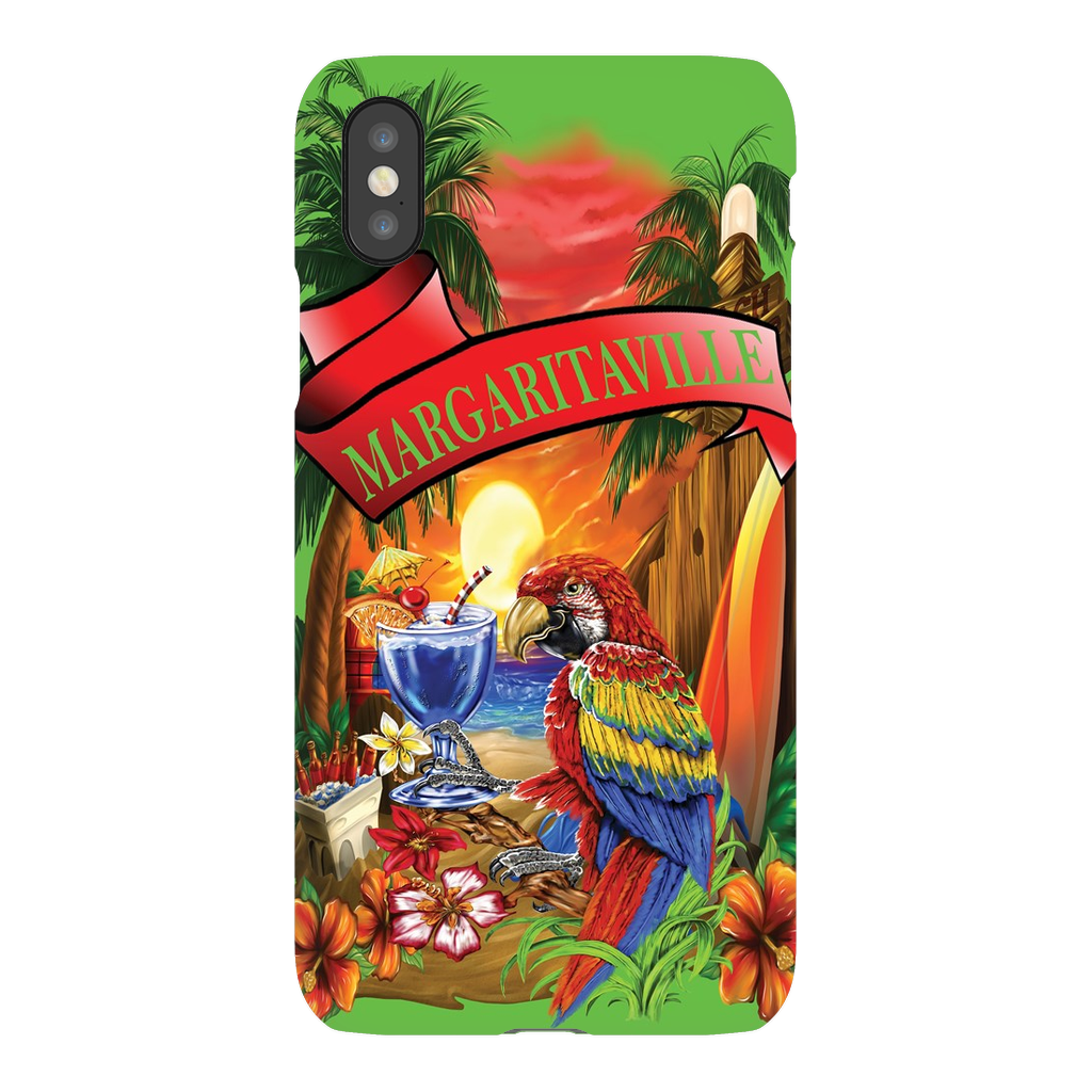 Lime Green Margaritaville IPhone Cases