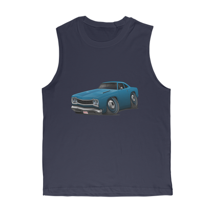 1968 Plymouth Roadrunner Car Art Premium Adult Muscle Top