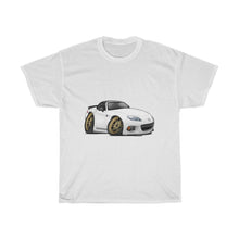 White Car Art Unisex Heavy Cotton Tee
