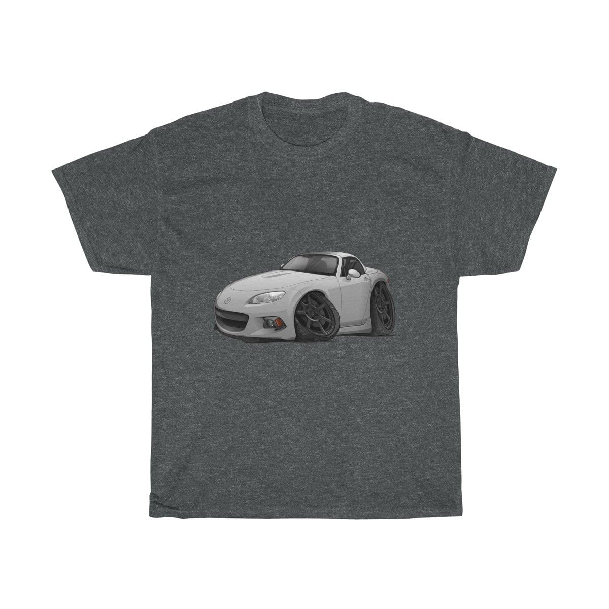 Grey Car Art Unisex Heavy Cotton Tee