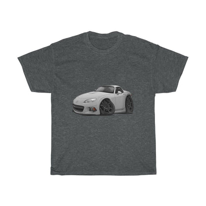 Grey Car Art Unisex Heavy Cotton Tee