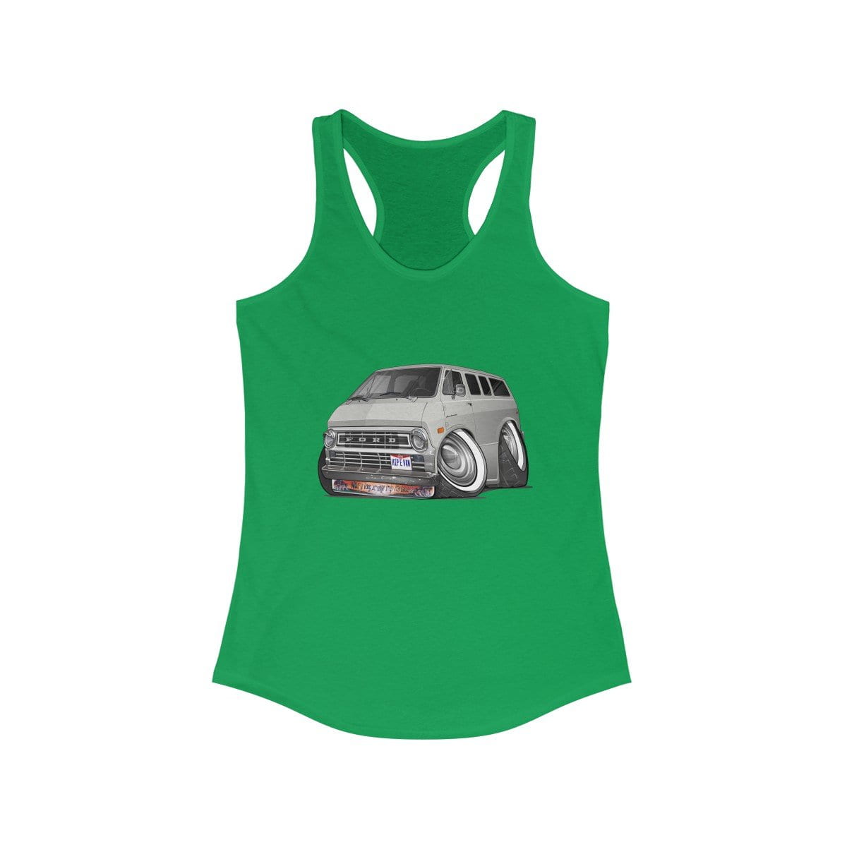 Econoline Hip E Van Women's Ideal Racerback Tank
