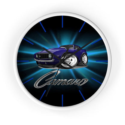 1st Generation Camaro Purple Wall clock