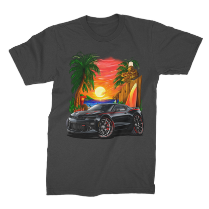 Surfs Up 2017 Camaro SS Car Art Premium Jersey Men's T-Shirt