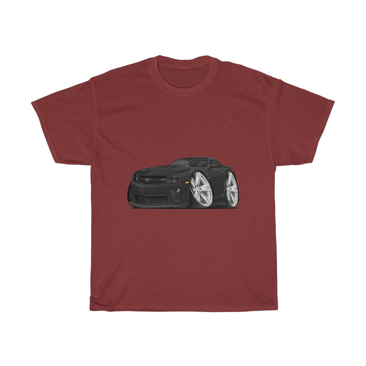 2013 Camaro Car Art Unisex Heavy Cotton Tee