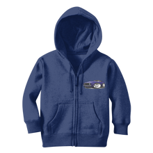 1st Generation Purple Camaro Classic Kids Zip Hoodie