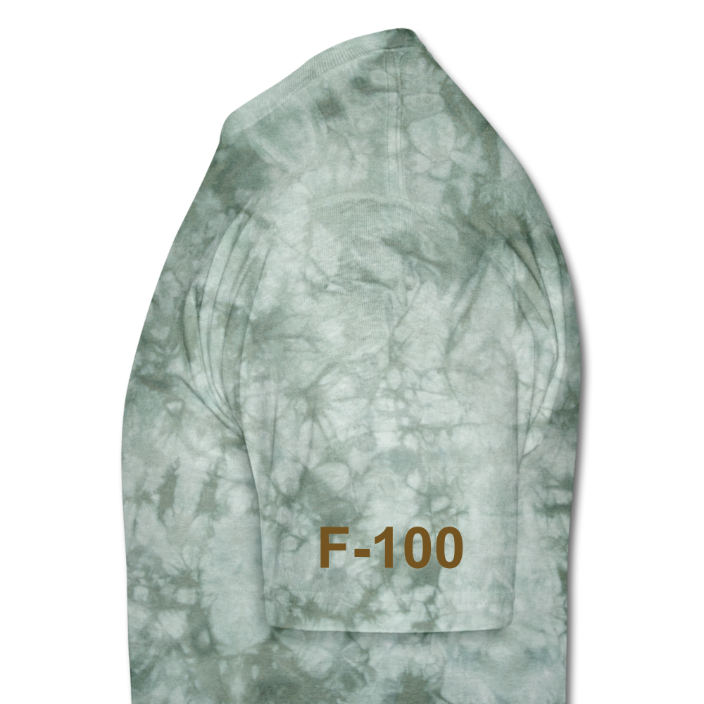 Men's T-Shirt - military green tie dye