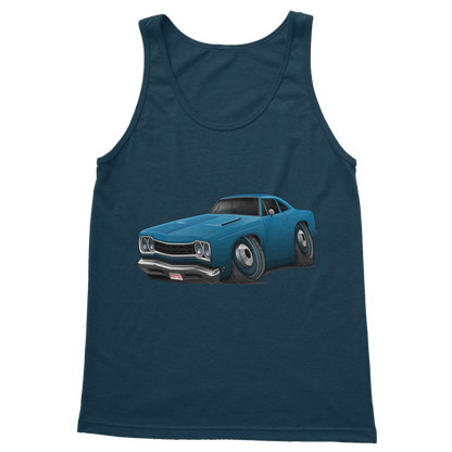 1968 Plymouth Roadrunner Car Art Classic Adult Vest Top