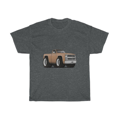 1986 4X4 Truck Car Art Unisex Heavy Cotton Tee