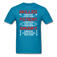 Skilled Mechanic Men's T-Shirt - turquoise