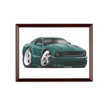 2008 Mustang Sublimation Wall Plaque