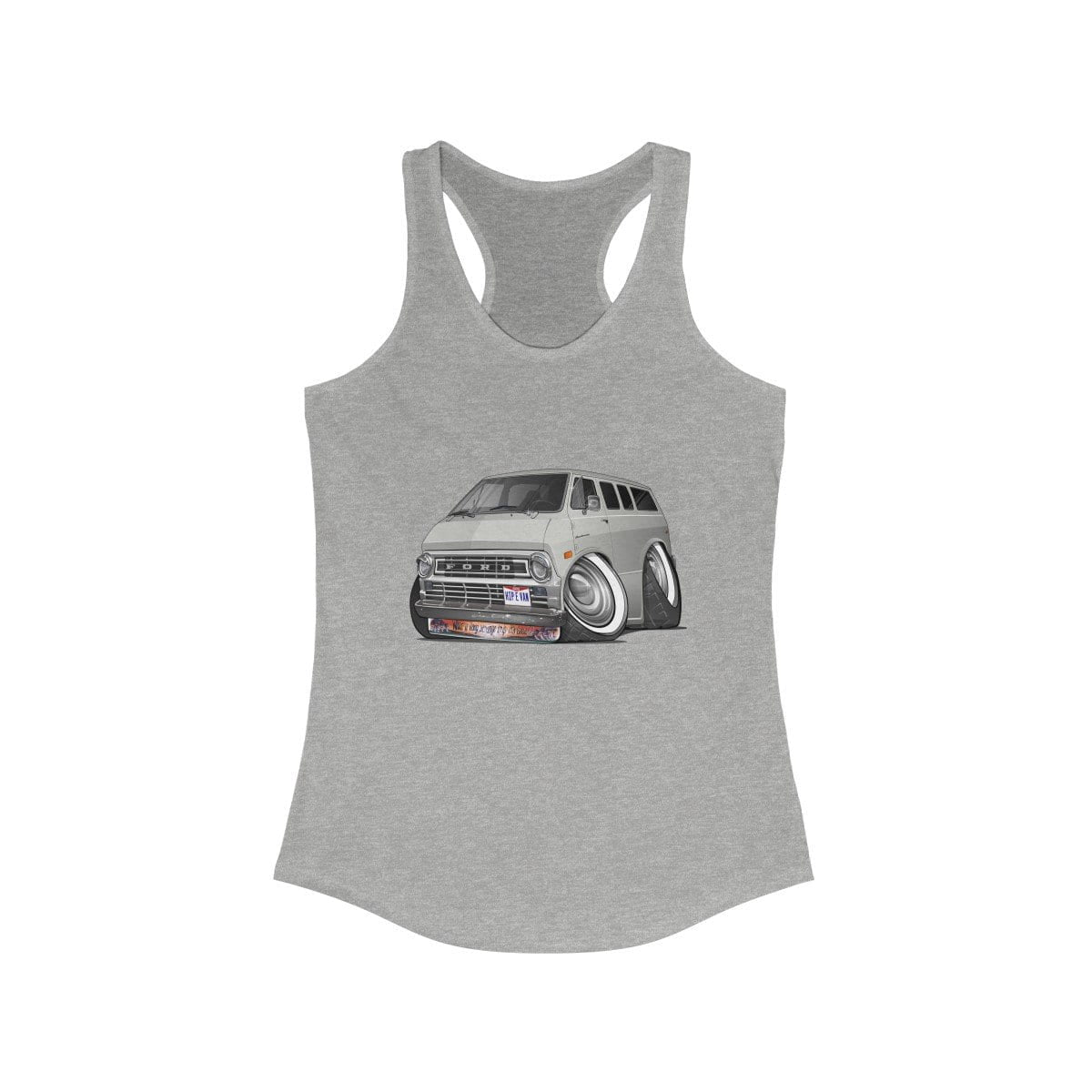 Econoline Hip E Van Women's Ideal Racerback Tank