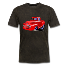 Old Red Truck Men's T-Shirt - mineral black