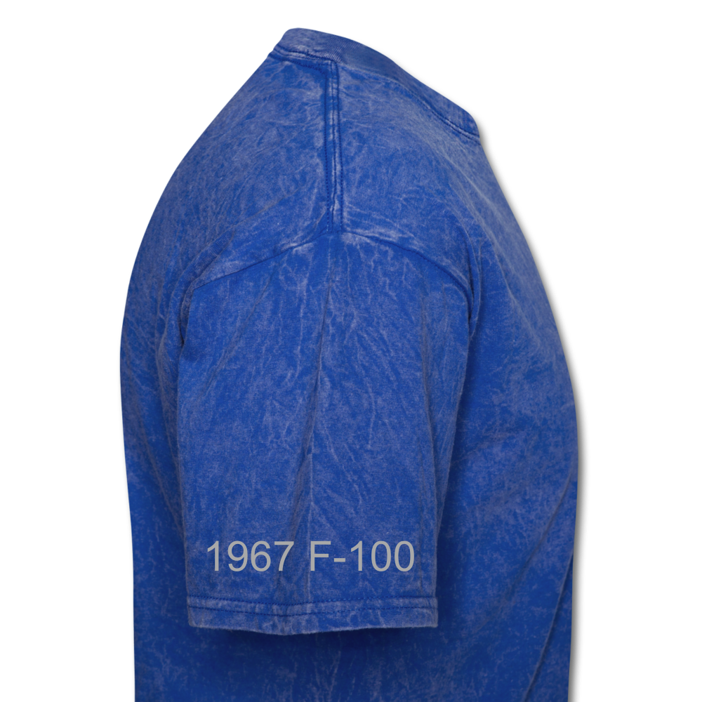 1967 Ford F-100 Men's T-Shirt - mineral royal