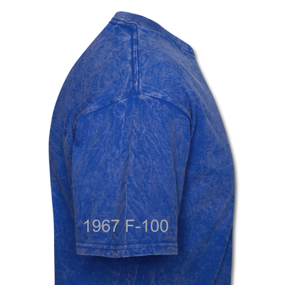 1967 Ford F-100 Men's T-Shirt - mineral royal