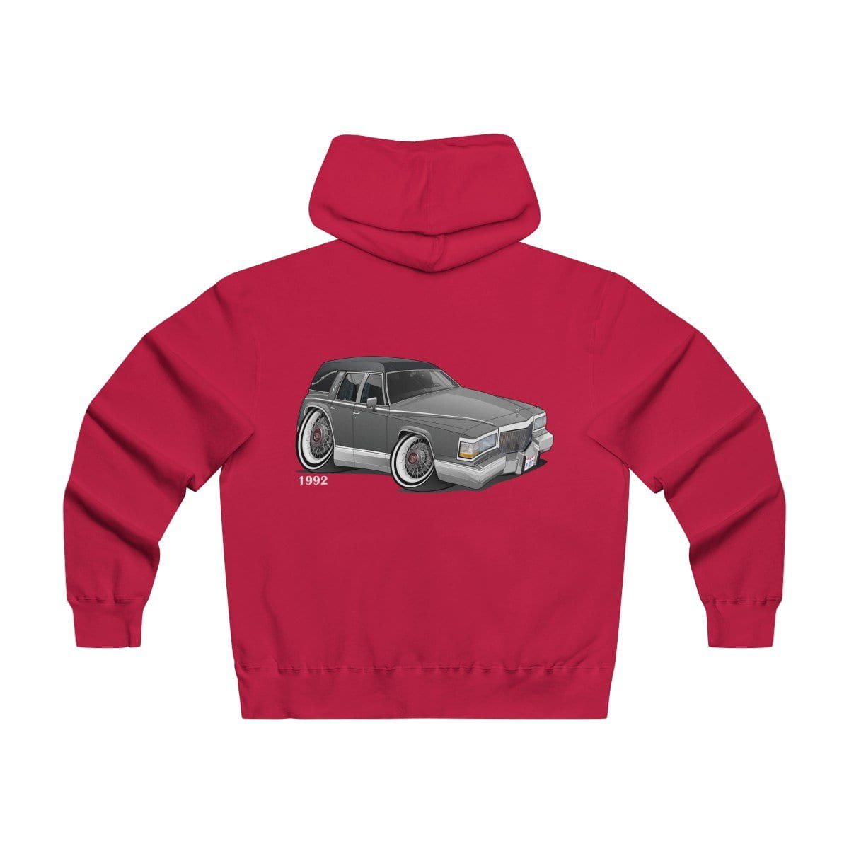 Hearse Men's Lightweight Zip Hooded Sweatshirt