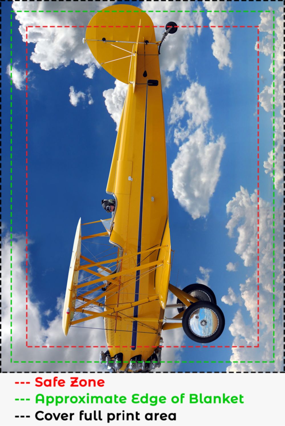 Stearman Biplane Blanket