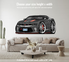 2017 Camaro RS 50th Anniversary Edition Hot Rod Car Art Wall Decal