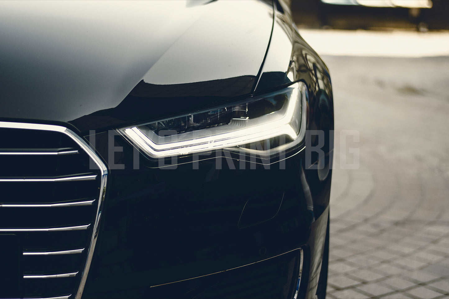 Car Art Exotic Auto Front End Custom Designed Wallpaper