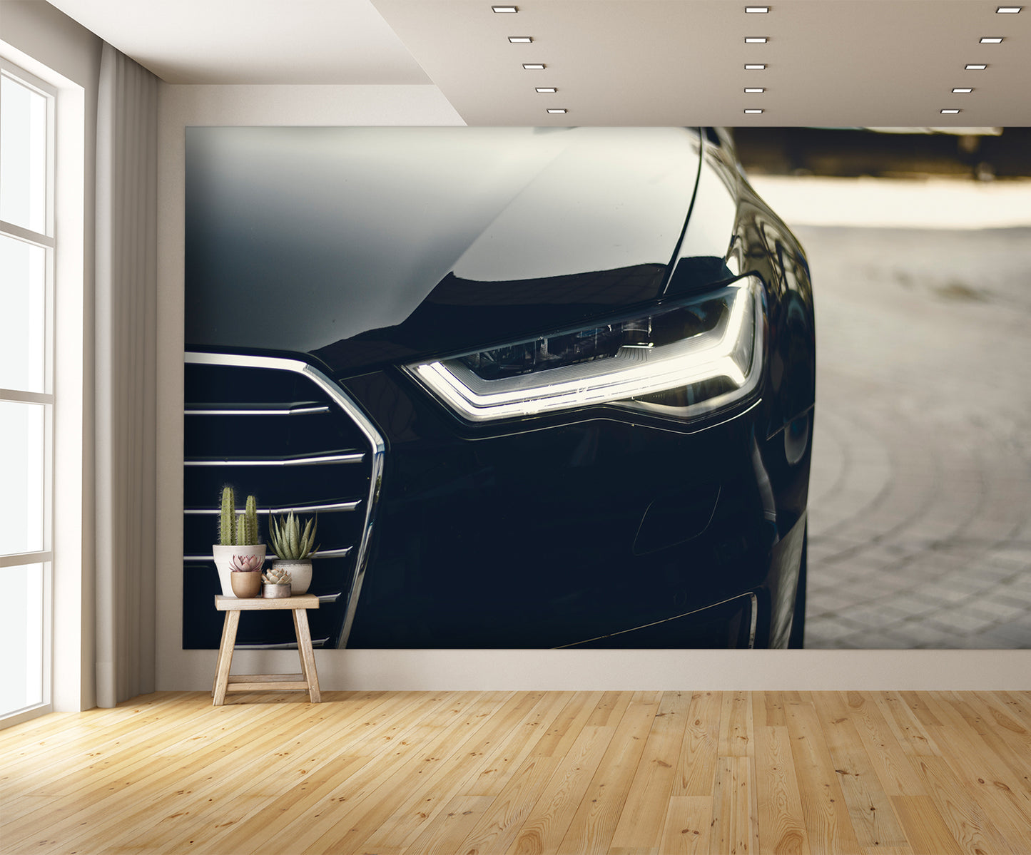 Car Art Exotic Auto Front End Custom Designed Wallpaper