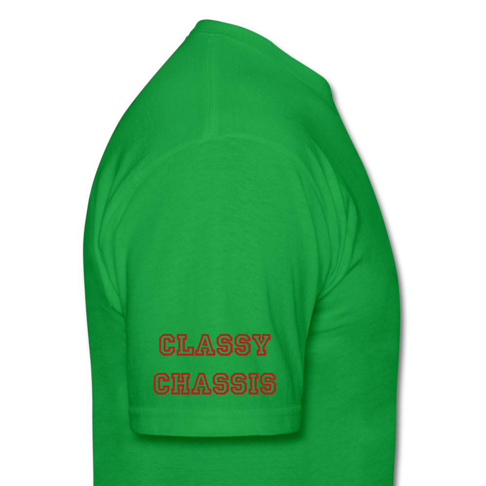 Old Red Truck Version B Men's T-Shirt - bright green