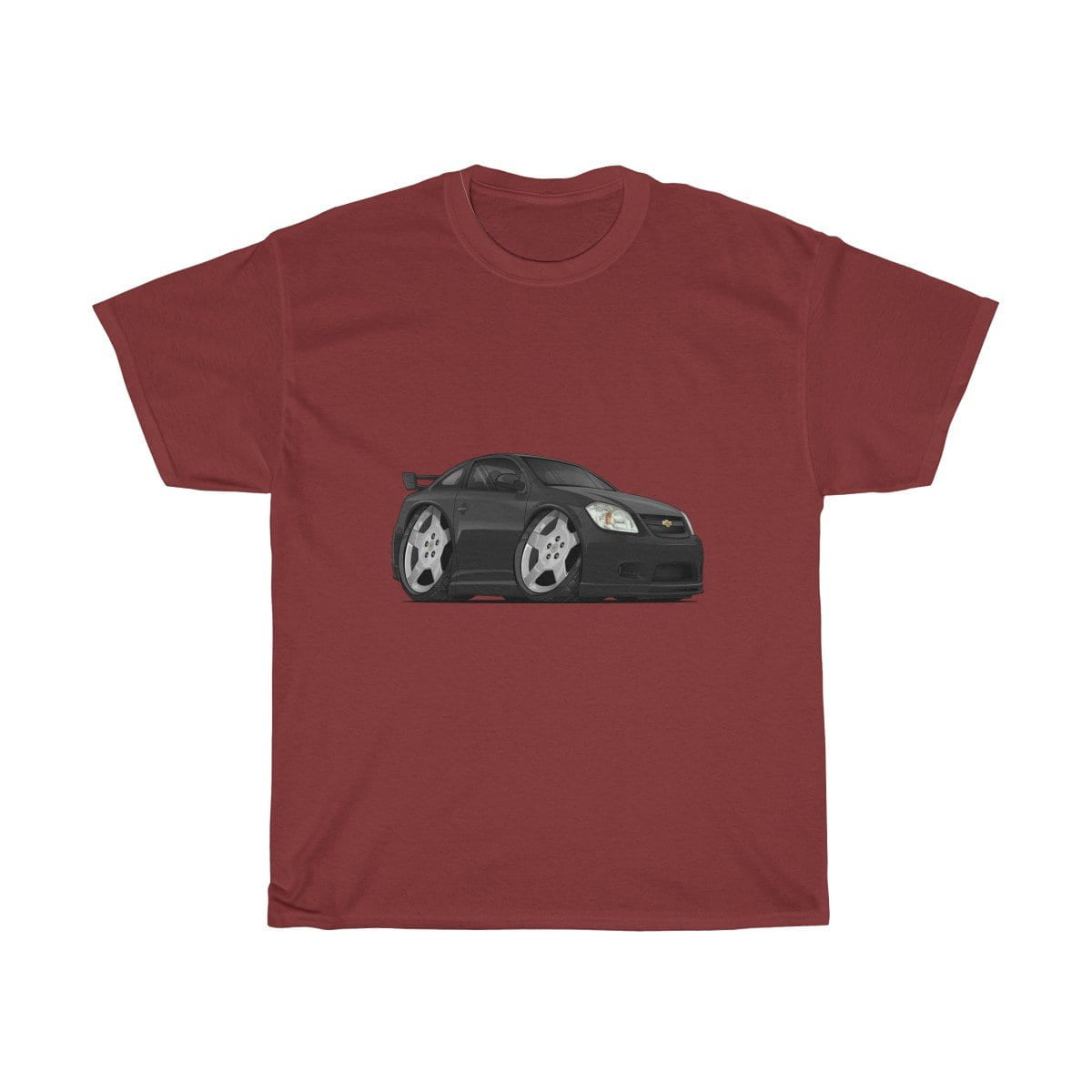 Black Car Art Unisex Heavy Cotton Tee