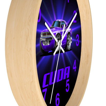 1970 Plymouth Cuda Wall clock