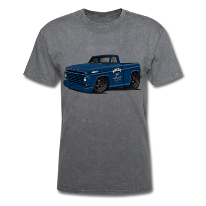 1967 Ford F-100 Men's T-Shirt - mineral charcoal gray