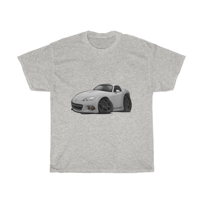 Grey Car Art Unisex Heavy Cotton Tee