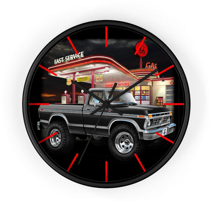 1976 F-150 Ranger XLT 4x4 Pickup Wall clock