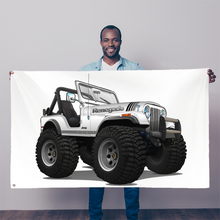 1980 Jeep CJ5 Renegade 4x4 Sublimation Flag