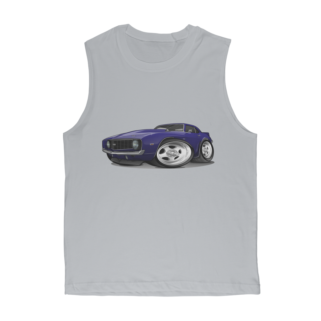 1st Generation Purple Camaro Premium Adult Muscle Top