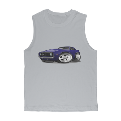 1st Generation Purple Camaro Premium Adult Muscle Top