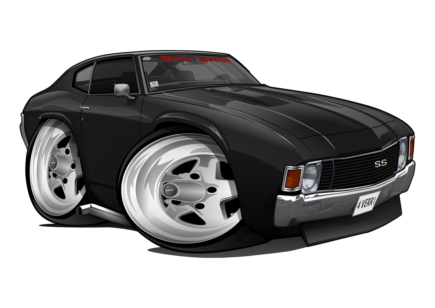 Car Art Turn Your Vehicle into a Cartoon Caricature Design