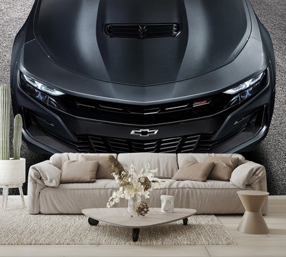 Car Art Camaro SS 2019 Front Wall Mural
