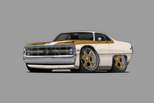 1970 Chrysler 300 Hurst Car Art Wall Decal