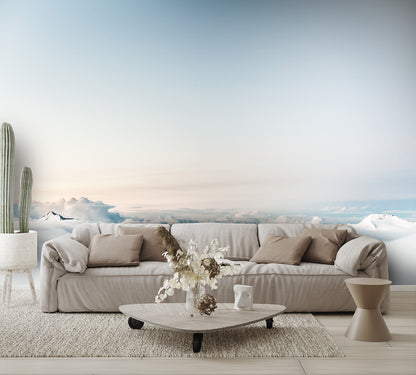 Above the Clouds Wall Mural