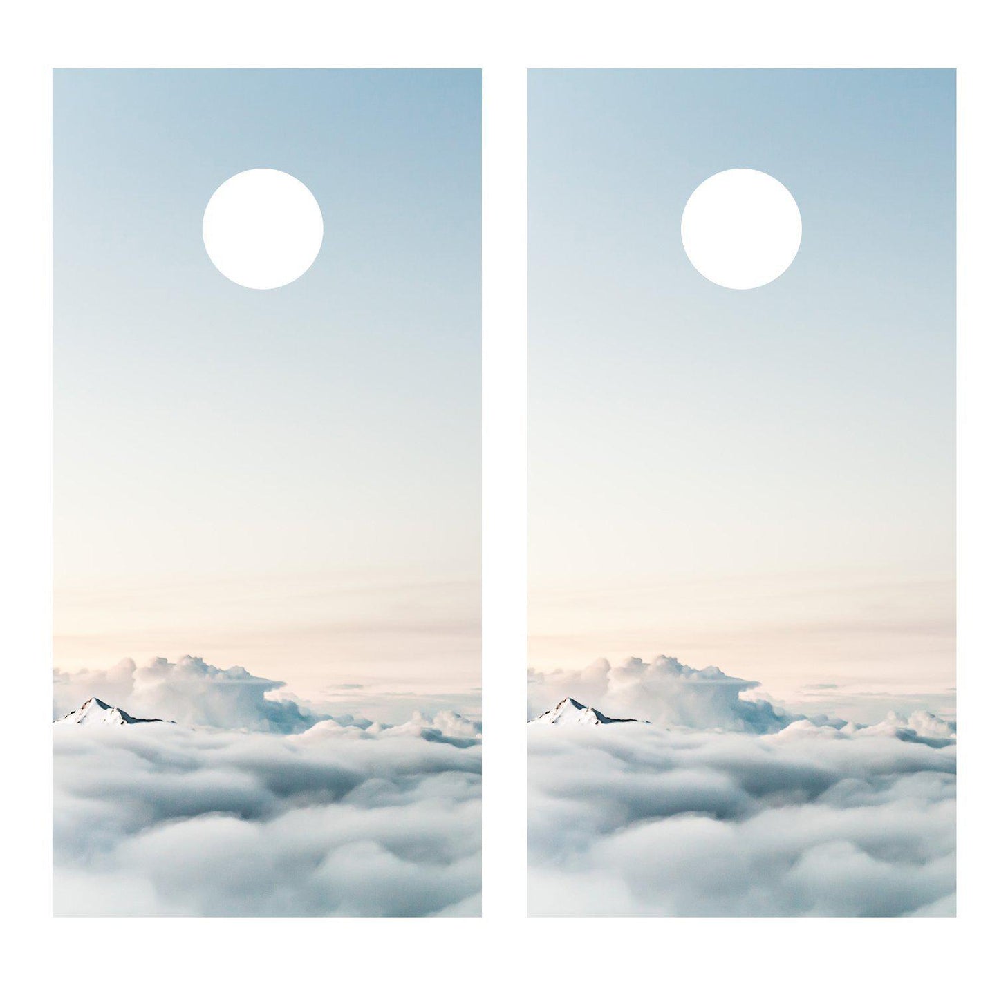 Sky Clouds Cornhole Board Decal Decals Bean Bag Toss