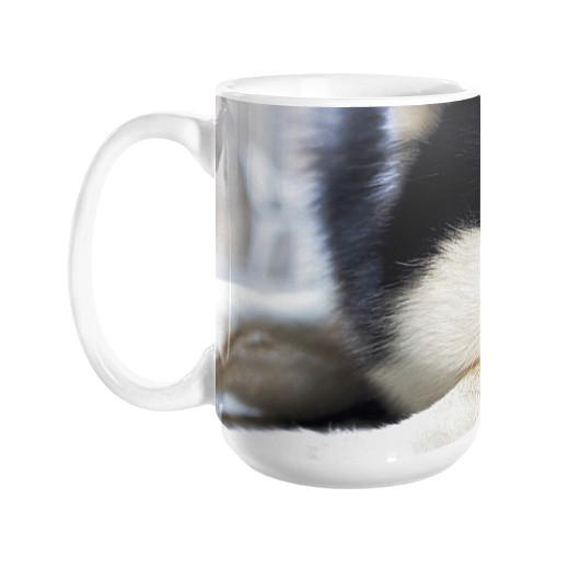 Siberian Husky Cute Coffee Mug 11 ounce - Let's Print Big