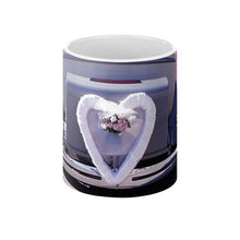 Just Married Heart Coffee Mug - Let's Print Big