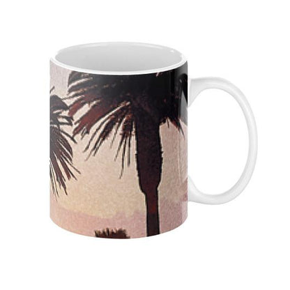 Palm Trees Coffee Mug - Let's Print Big