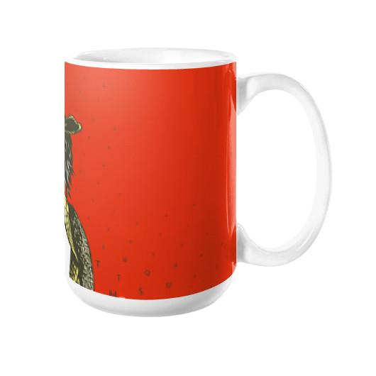 Skull Hat Halloween Coffee Mug - Let's Print Big