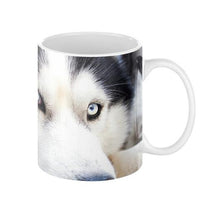 Siberian Husky Cute Coffee Mug 11 ounce - Let's Print Big