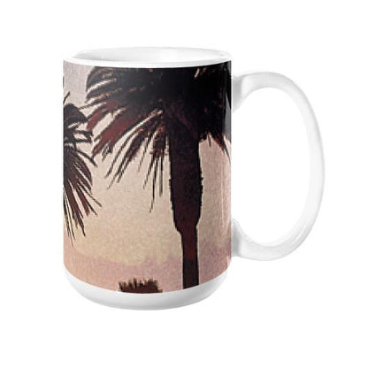 Palm Trees Coffee Mug - Let's Print Big