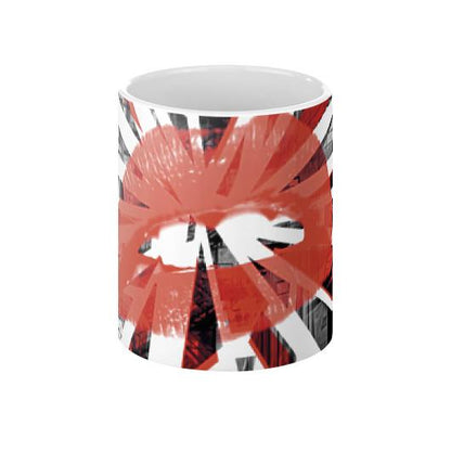 Big Lips Lipstick Coffee Mug - Let's Print Big