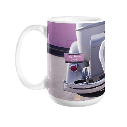 Just Married Heart Coffee Mug - Let's Print Big