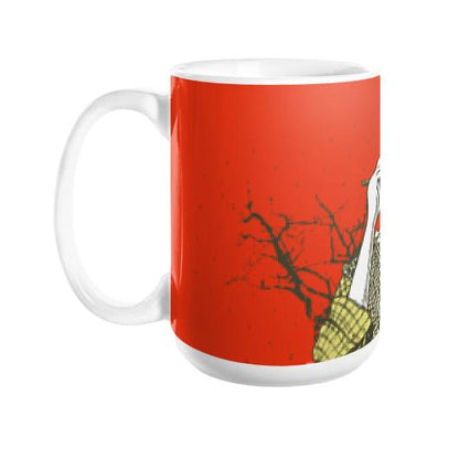 Skull Hat Halloween Coffee Mug - Let's Print Big